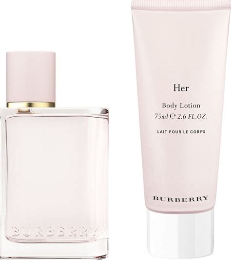 burberry her bodylotion